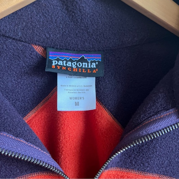 Patagonia Synchilla Fleece Size Women’s Medium 1/4 Zip Pullover - Picture 7 of 8